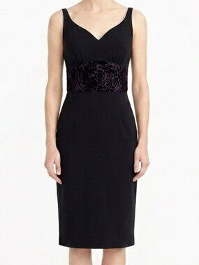 Kay Unger Crepe Sweetheart Neckline Cocktail Dress- Sz. 2